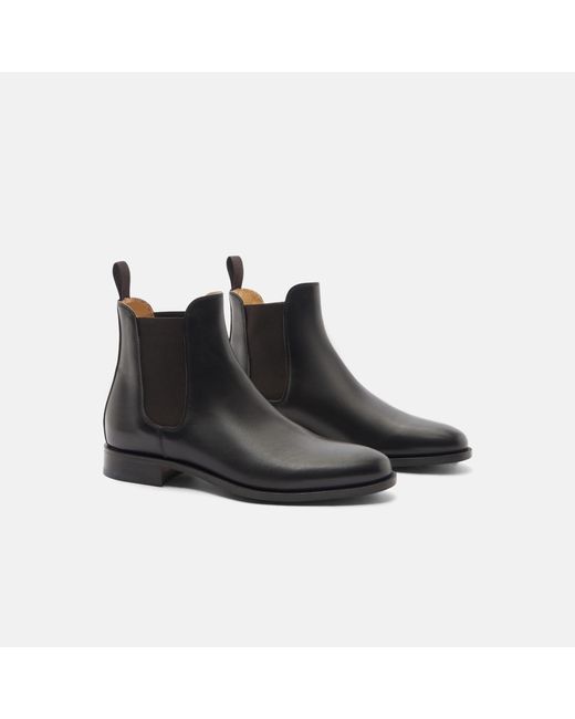 Scarosso Black Giancarlo Moro Chelsea Boots for men