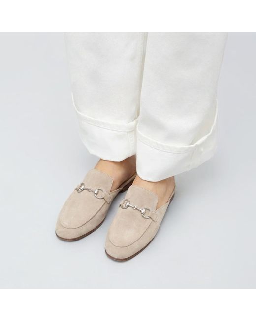 Scarosso White Serena Sand Suede