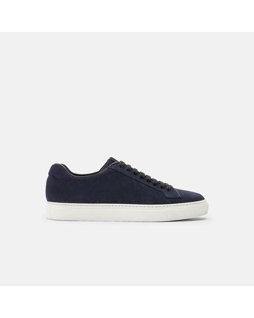 Scarosso Blue Ugo Abyss Suede for men