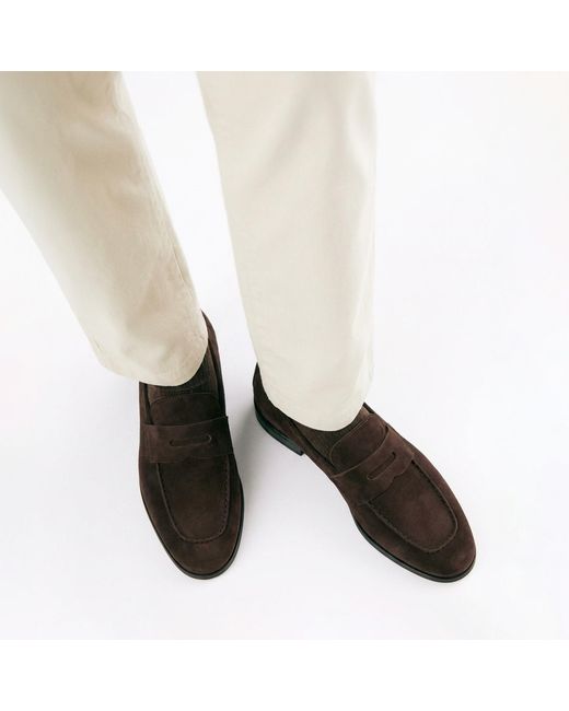 Scarosso Brown Gregory Suede for men