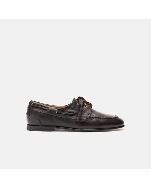 Scarosso Black Ginevra Brown Loafers