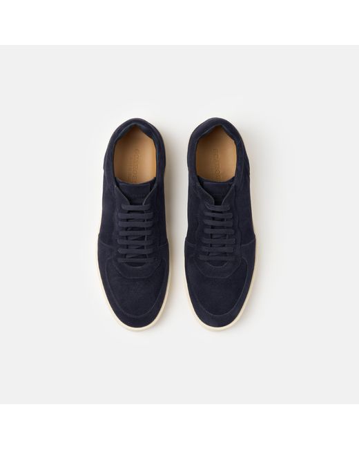 Scarosso Blue Agostino Suede for men