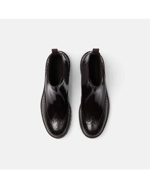 Scarosso Black Poppy Brown Chelsea Boots
