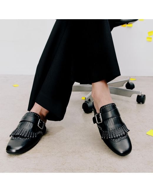 Scarosso Black Gaia Studded