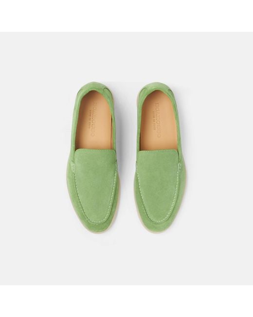 Scarosso Green Ludovica Verde Chiaro Scamosciata Loafers