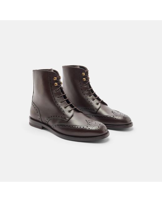 Scarosso Brown Stefania Marrone Boots