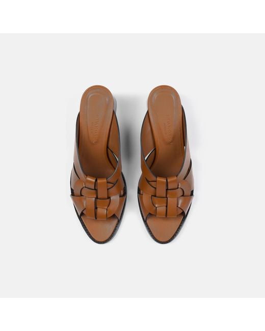Scarosso Brown Aida Cuir