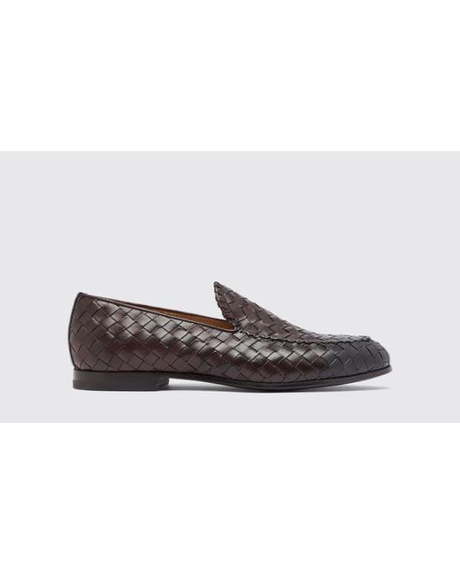 Scarosso Black Vittorio Brown Loafers for men