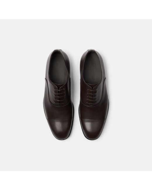 Scarosso Black Salvatore Brown Oxfords for men