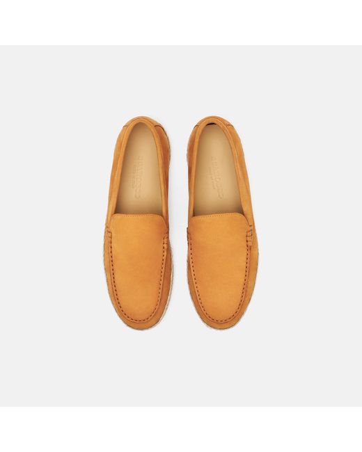 Scarosso Orange Lino Tan Nubuck for men