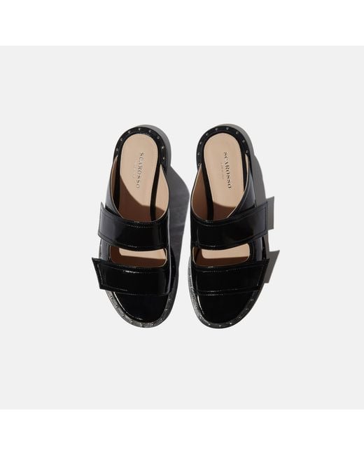 Scarosso Black Sliders