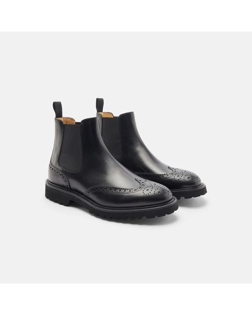 Scarosso Black Keith for men