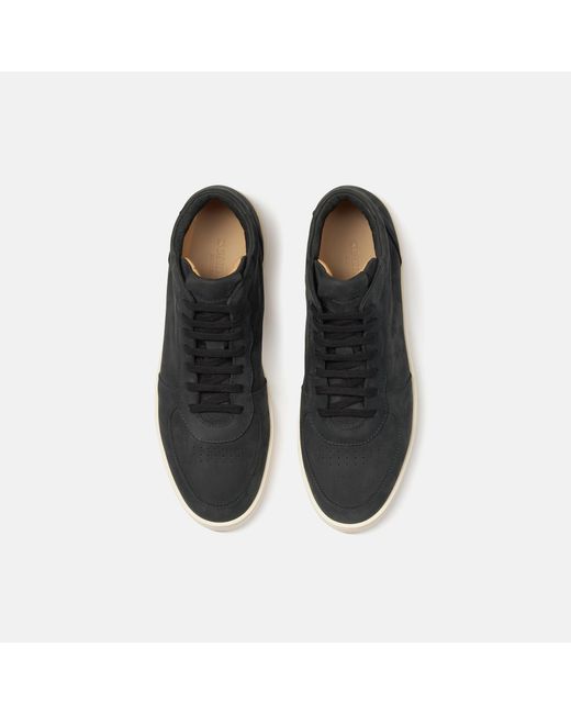 Scarosso Black Augusto Nubuck for men