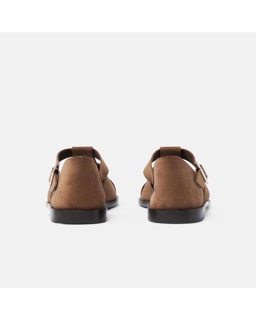 Scarosso Brown Apollo Taupe Suede for men