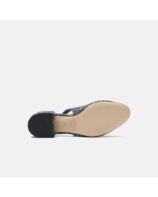 Scarosso Blue Coco Blau Tweed