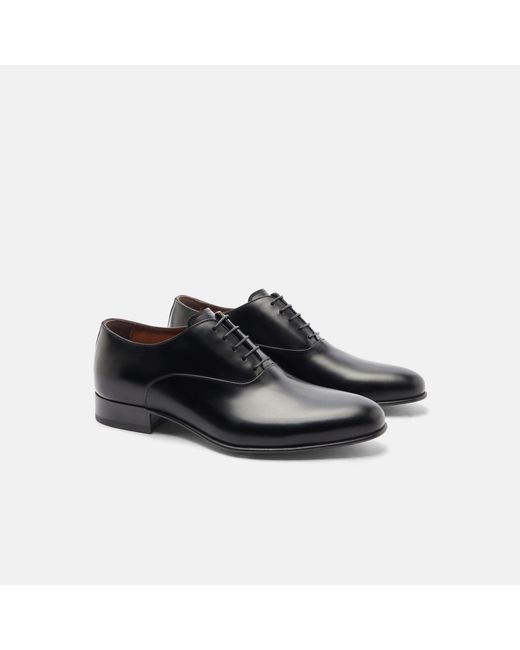 Scarosso Black Ballo Oxfords for men