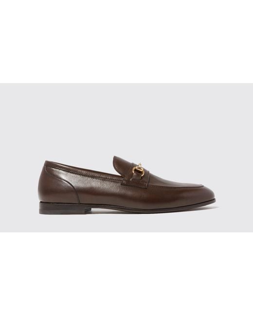 Scarosso Black Alessandro Brown Loafers for men
