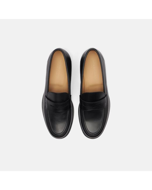 Scarosso Austin Black Loafers for men