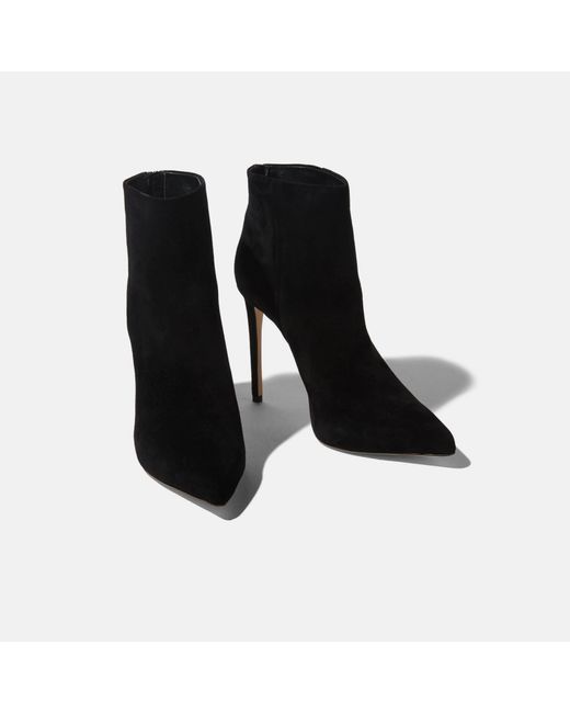 Scarosso Fabi Black Suede Boots