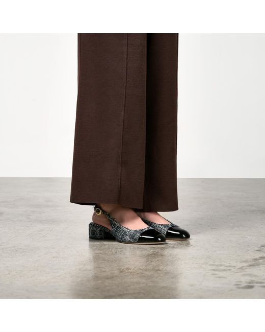 Scarosso Blue Coco Blau Tweed