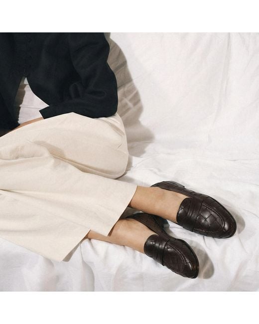 Scarosso Black Valeria Dark Woven