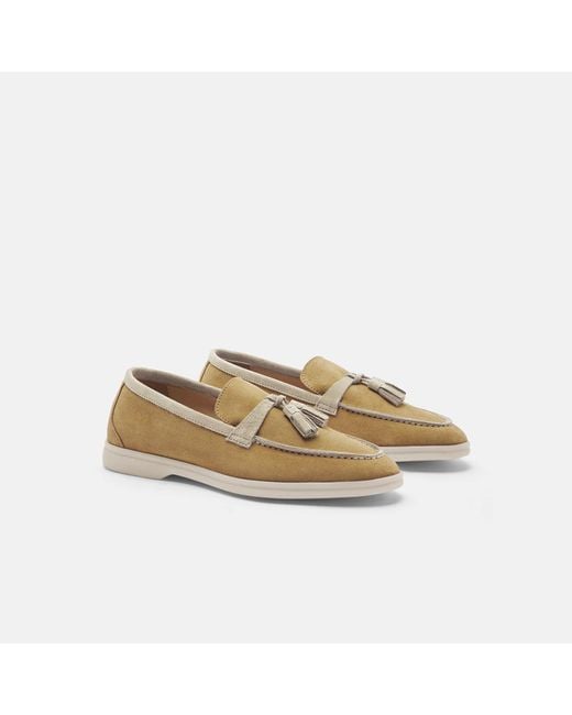 Scarosso Natural Leandra & Sand Suede