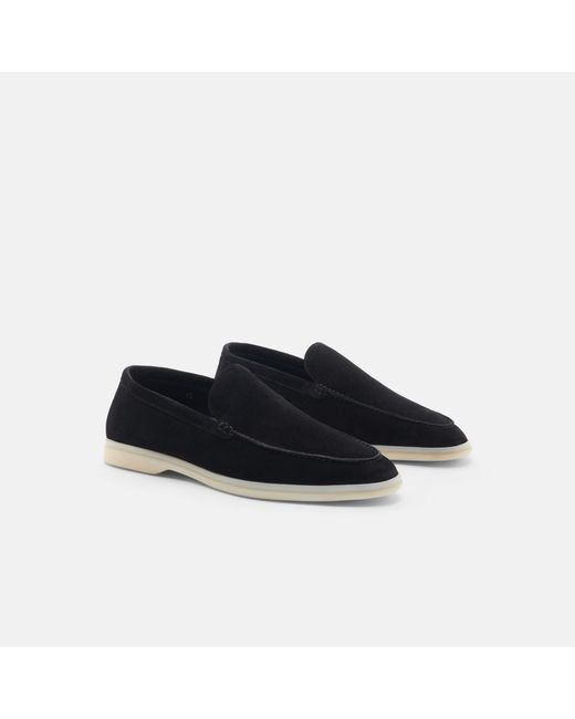 Ludovico Noir Daim Scarosso pour homme en coloris Black