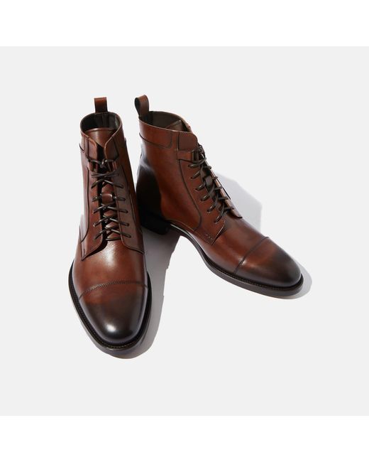 Scarosso Brown Totò Castagno for men