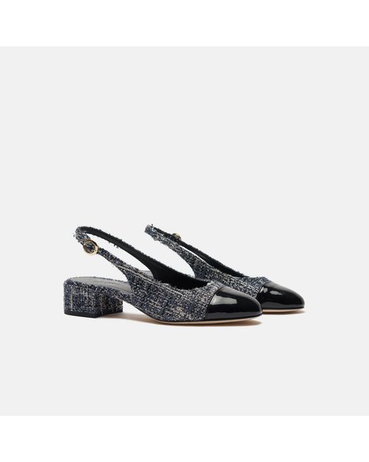 Scarosso Blue Coco Tweed