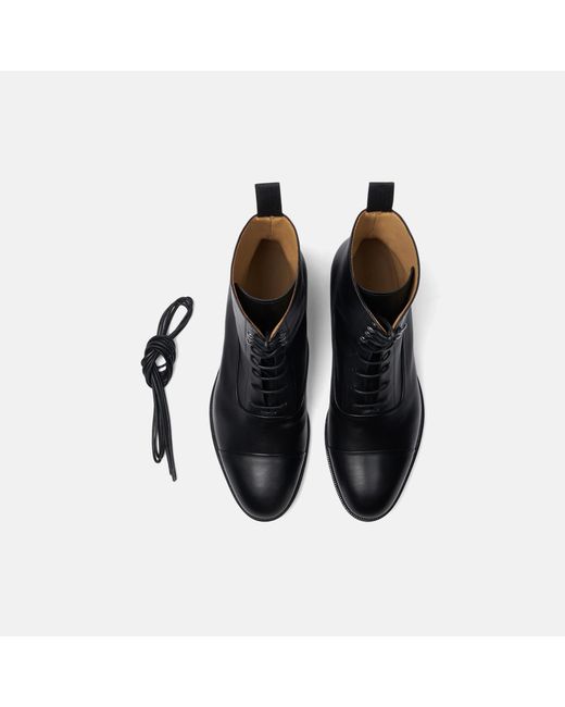 Scarosso Black Archie Brown Boots for men