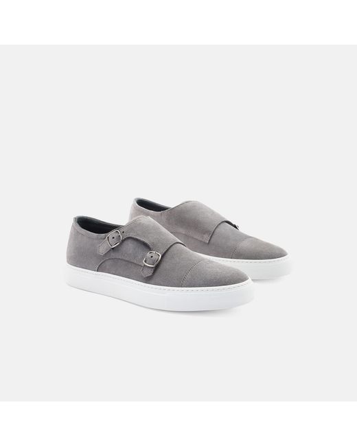 Scarosso Gray Fabio Grigio Scamosciato Sneakers for men