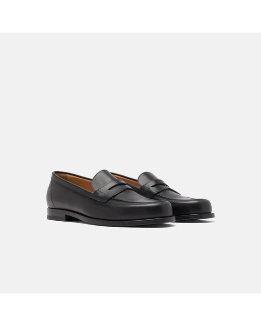 Scarosso Austin Black Loafers for men