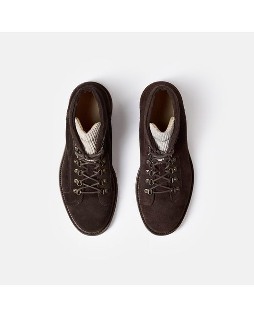 Scarosso Brown Theodore Mocha Suede for men