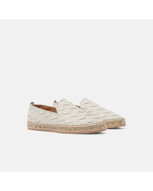 Scarosso White Martina Off Woven
