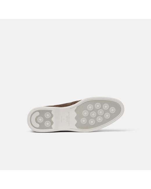 Davide Deep Taupe Scamosciato di Scarosso in Brown da Uomo