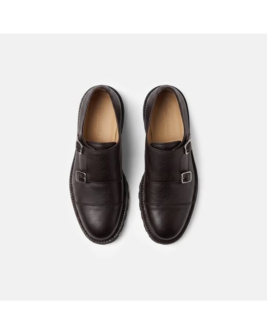 Scarosso Brown Oswald Grain for men