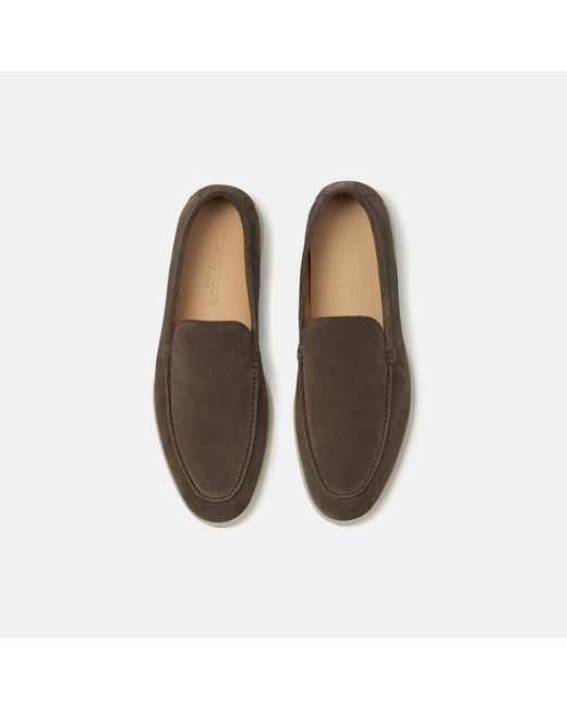 Scarosso Brown Ludovico Deep Taupe Suede for men