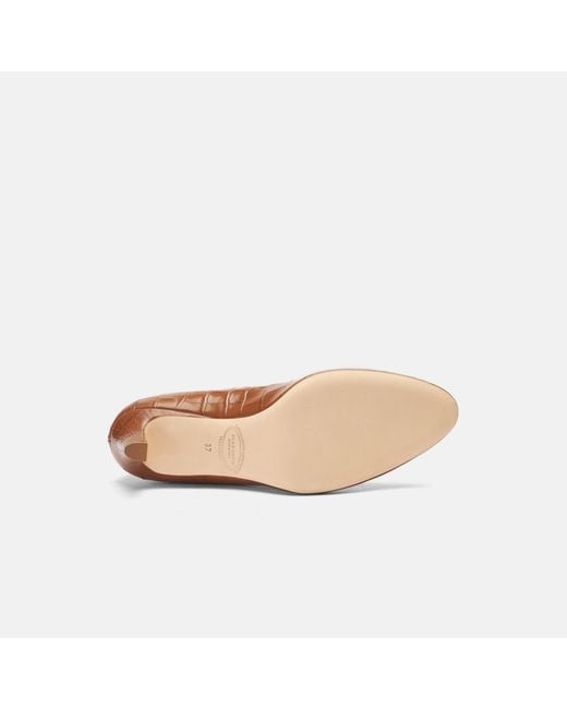 Scarosso Brown Deva Cognac Croco
