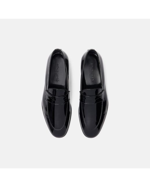 Scarosso Black Marzio Nero Vernice for men
