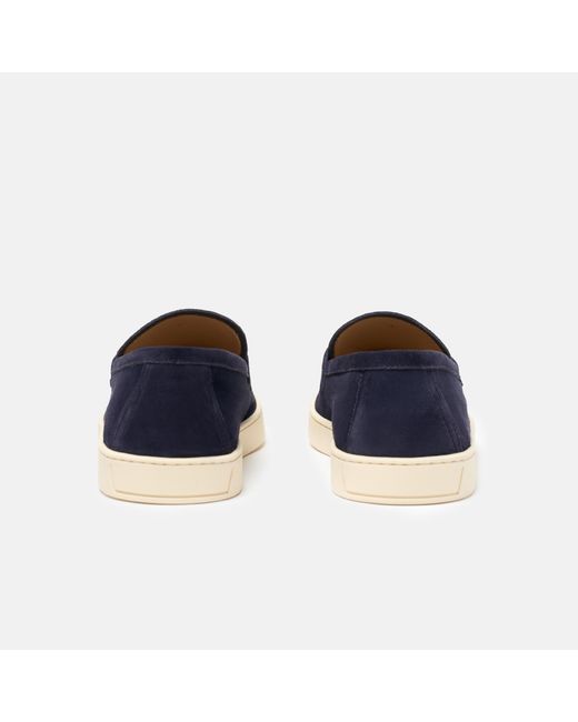 Scarosso Blue Ramon Suede for men