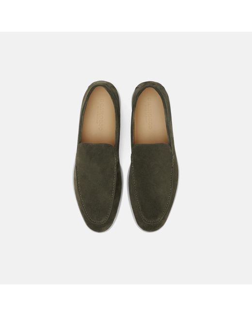 Scarosso Green Ludovico Suede for men