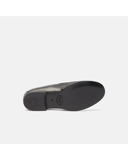 Scarosso Fred Black Loafers for men