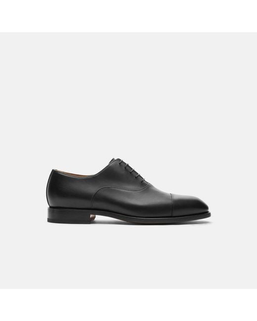 Scarosso Salvatore Black Oxfords for men