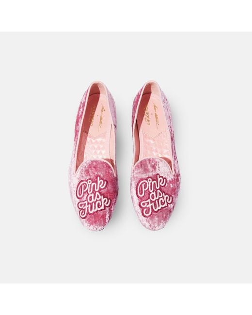 Scarosso Pink Lady Nolita Velvet