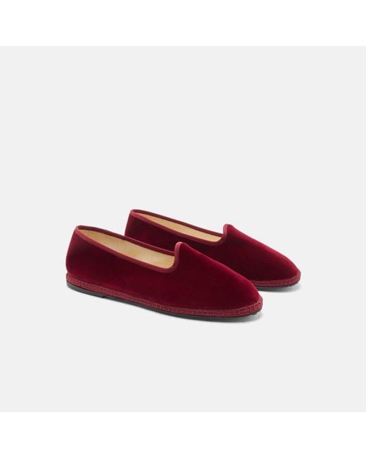 Scarosso Multicolor Bordeaux Velluto for men