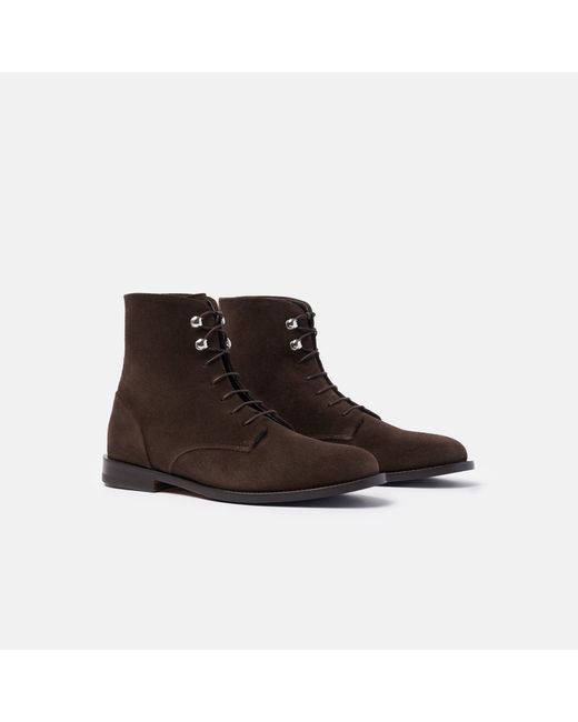 Scarosso Brown Eva Dark Suede