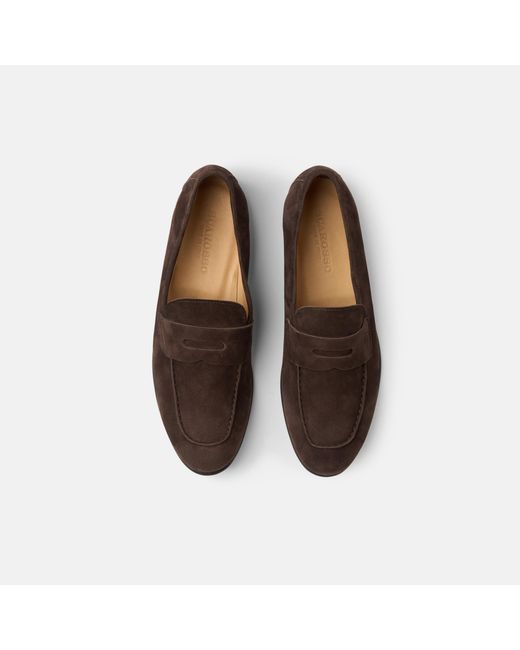 Scarosso Brown Gregory Suede for men