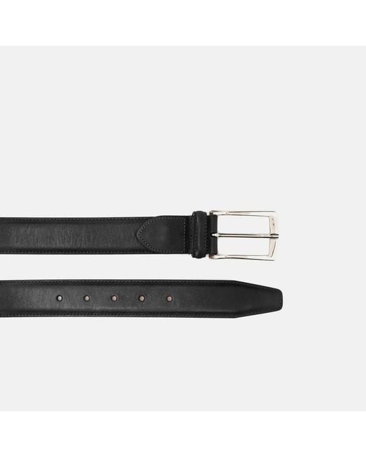 Scarosso Black Cintura Marrone Scuro Classica Belts for men