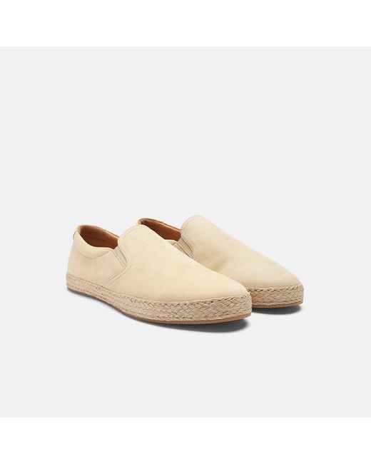 Scarosso Natural Miguel Nubuck for men