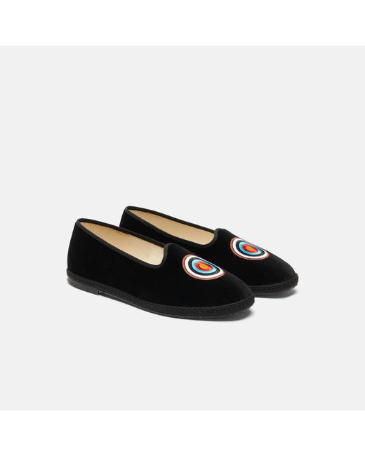 Scarosso Black William Iv Target Slippers for men